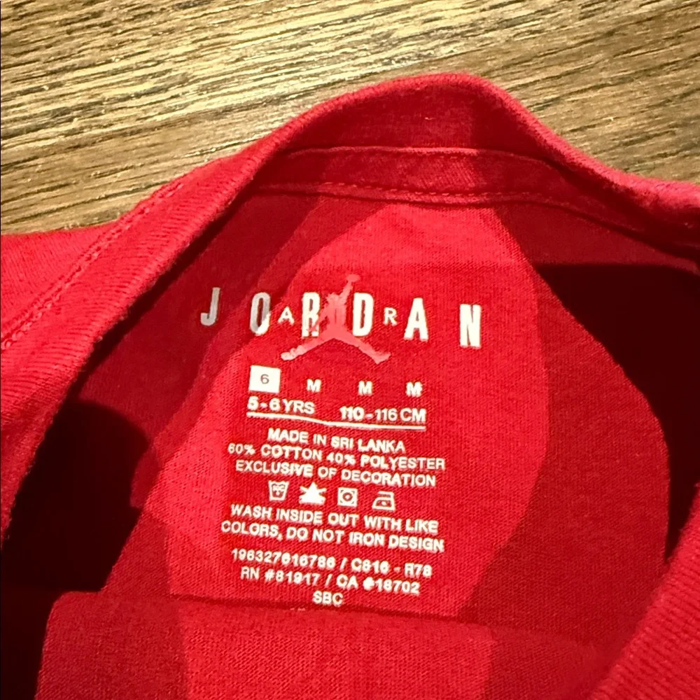 Nike Air Jordan Short Sleeve Tee Shirt